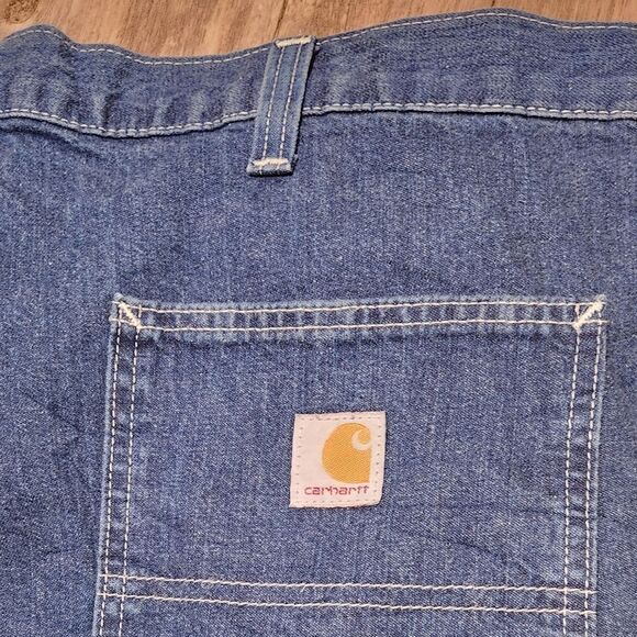 Carhartt Dungaree Jeans (BIG & TALL) size 38/36 - Picture 2 of 4